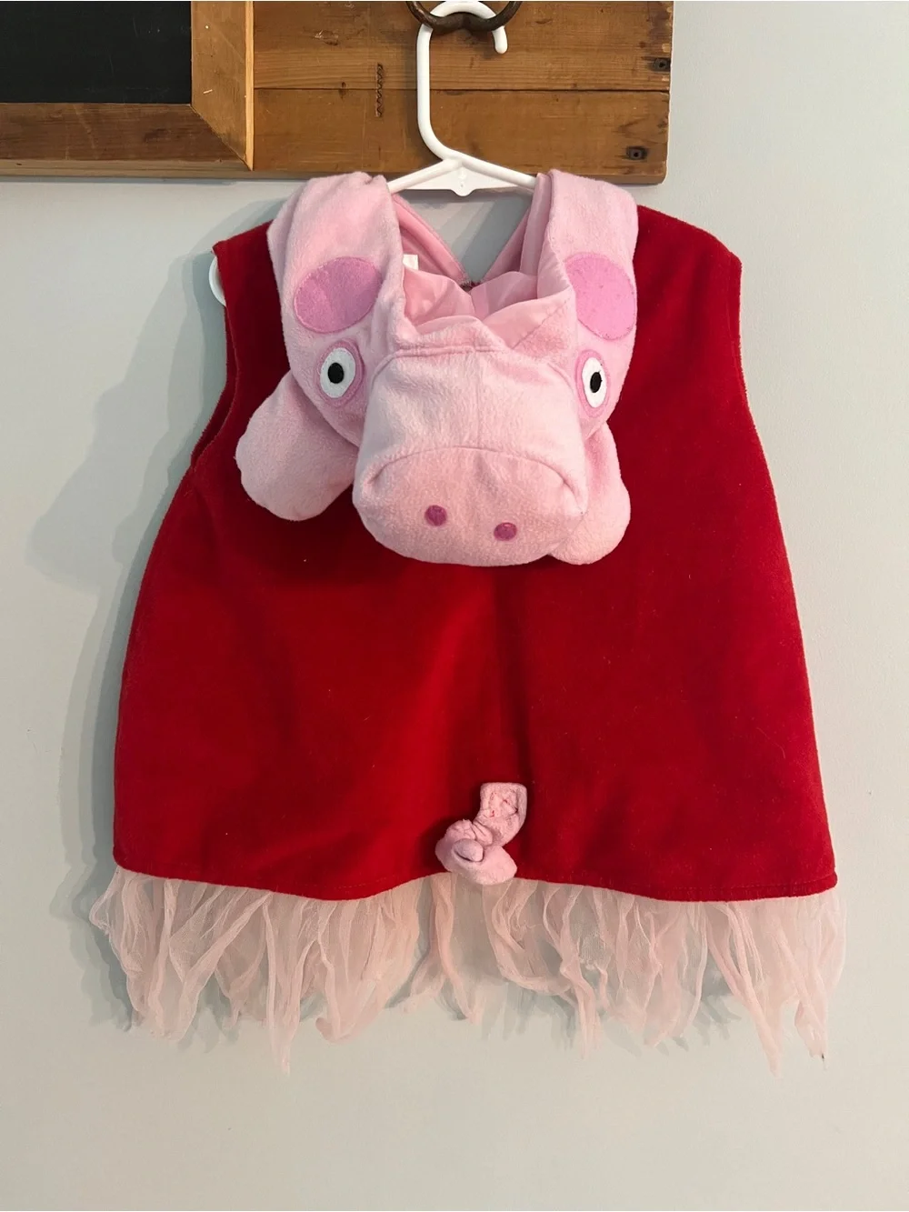Peppa Pig Halloween Costume Toddler Size 3T / 4T